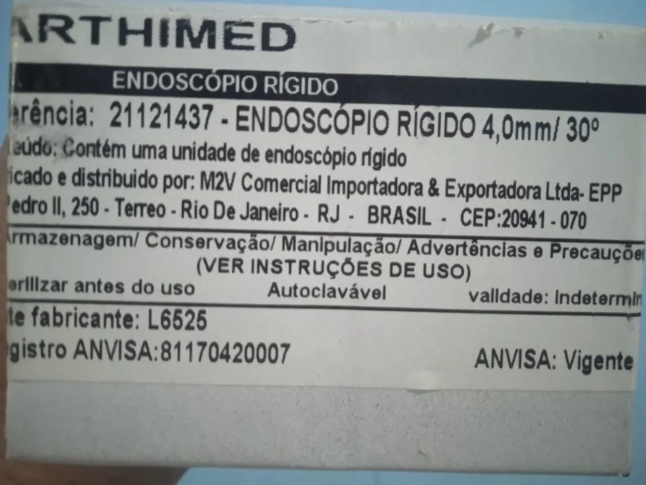 Endoscópio rígido 4,00mm / 30º - Foto 4
