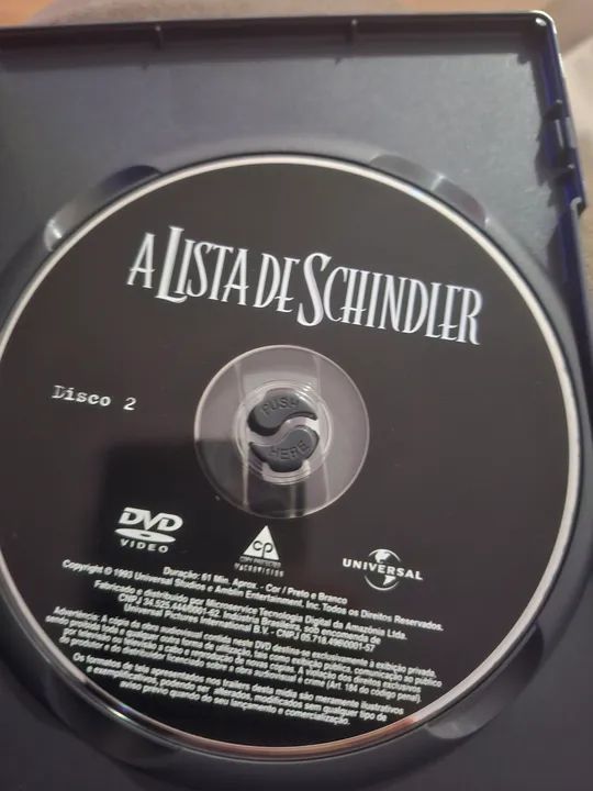 DVD A Lista de Schindler - Foto 4