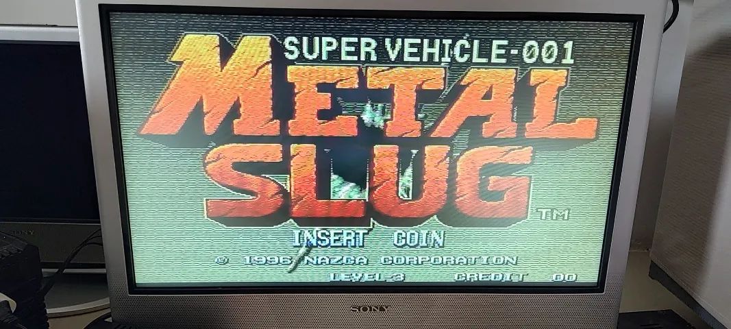 Neo Geo MVS Cartucho Metal Slug original