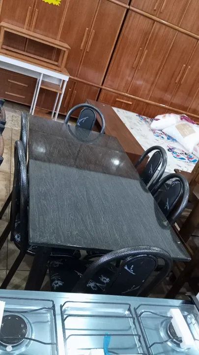 mesa seis cadeiras nova em oferta essa semana  - Foto 2