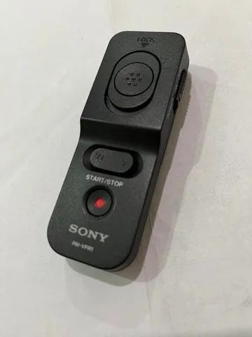 Comando de zoom in/ou  e rec  para câmeras Sony vários modelos  novo sem embalagem v - Foto 4