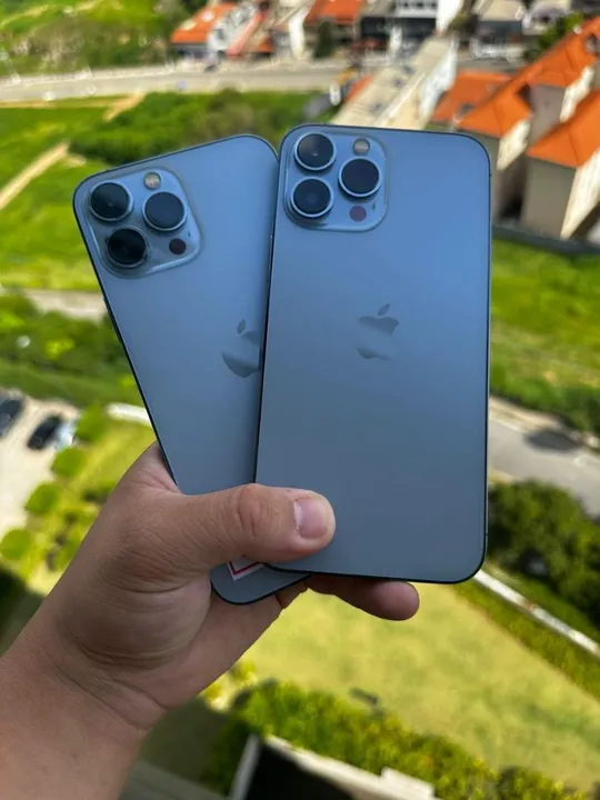 IPHONE 13 PROMAX BLUE SEMINOVO IMPECÁVEL
