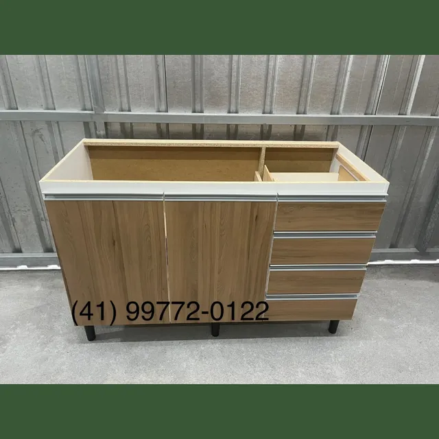 Armário de Cozinha para Pia 1.20