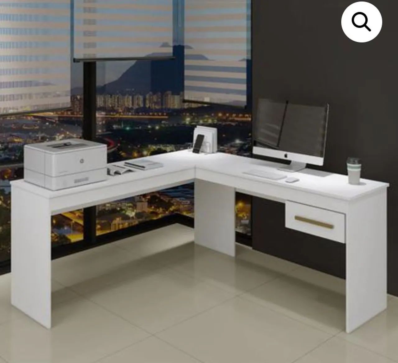 Escrivaninha em L ! Pronta Entrega! - Foto 2