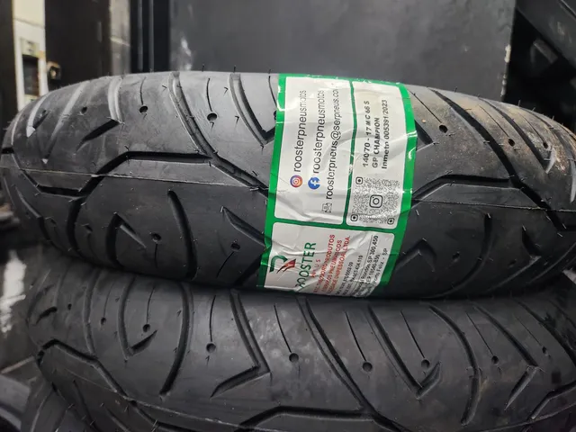 Pneu de moto 140/70/17 novo original ( valparaiso )