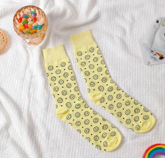 Meia Cano Alto Diversas Estampas Divertidas 34/38 e 39/44 - Ziman (Novo Lacrado) - Foto 6