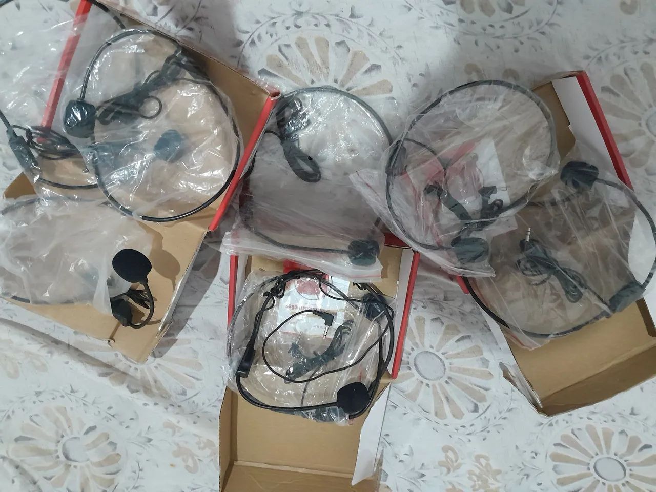 Microfones de Lapela Novos - Pacote com 5 - Foto 4