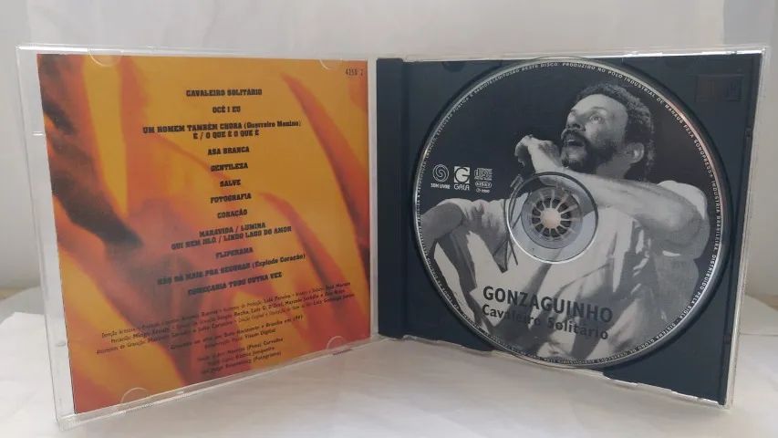 CD Gonzaguinha - Cavaleiro solitário - ao vivo - Foto 2
