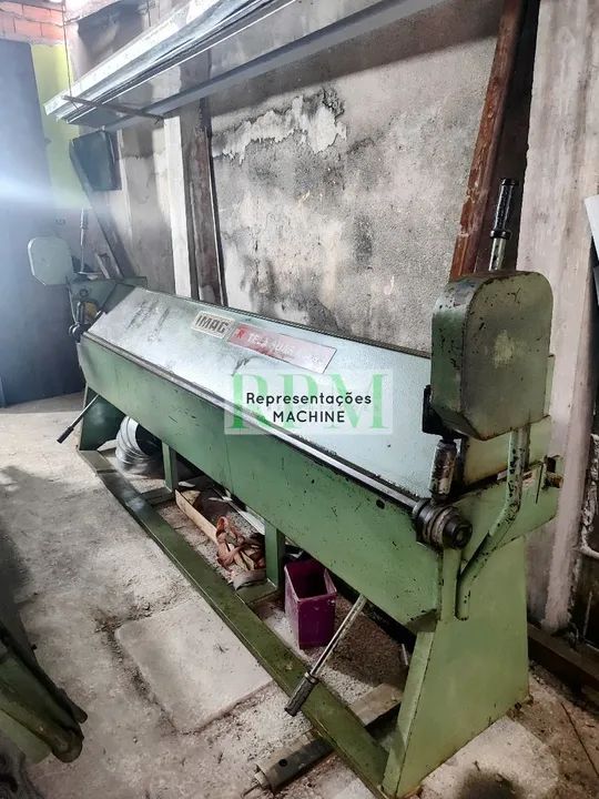 Dobradeira Manual 3mts x 1.2mm lisa IMAG - Foto 2