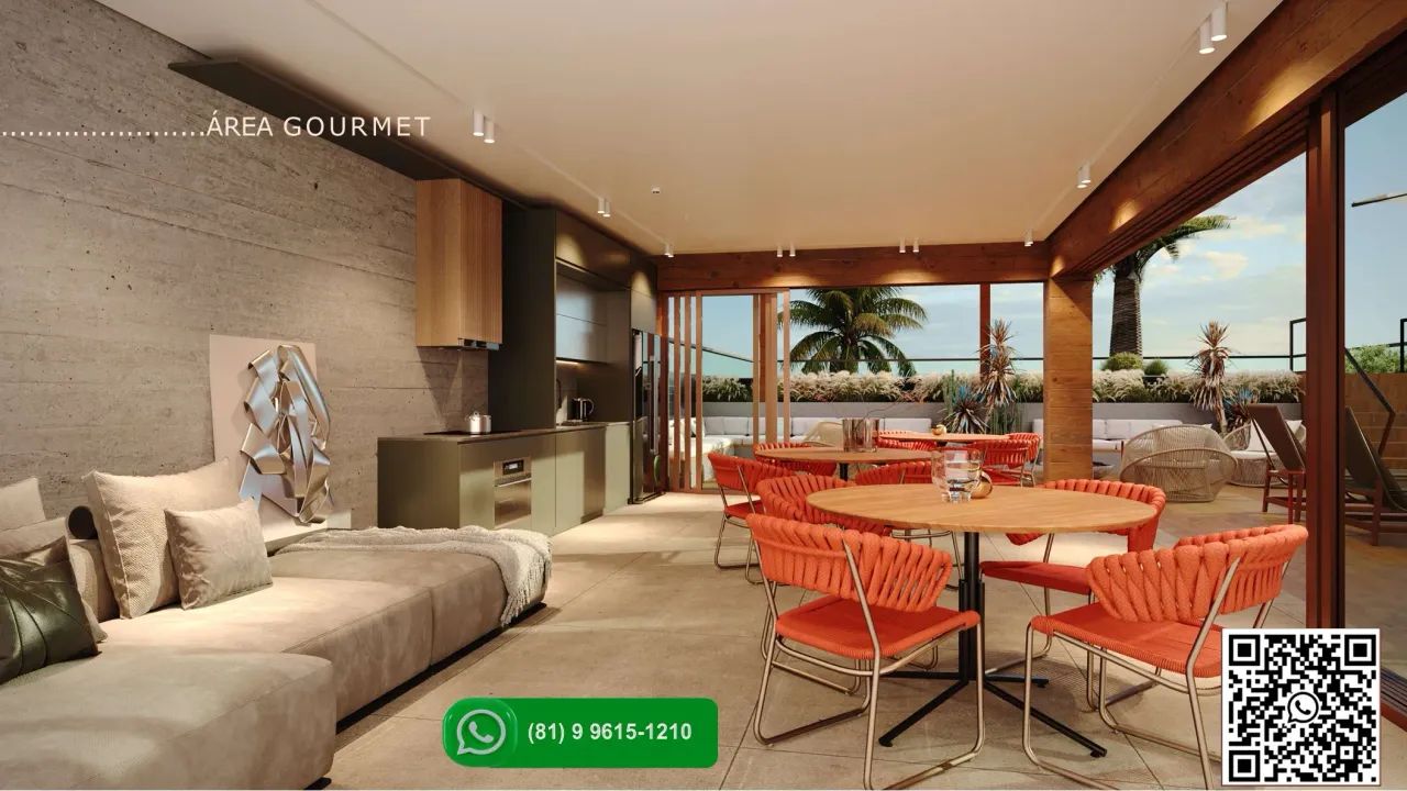 PRAIA DE CAMPAS EM TAMANDARÉ - FLAT 1 QUARTO 24m² a 80 m do mar - Foto 4