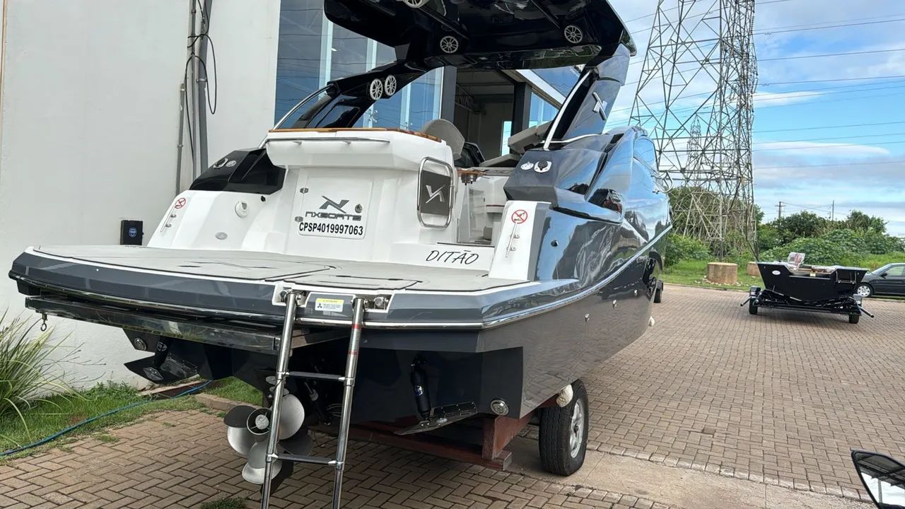 Lancha NX 290 + motor mercruiser 350hp - Foto 9