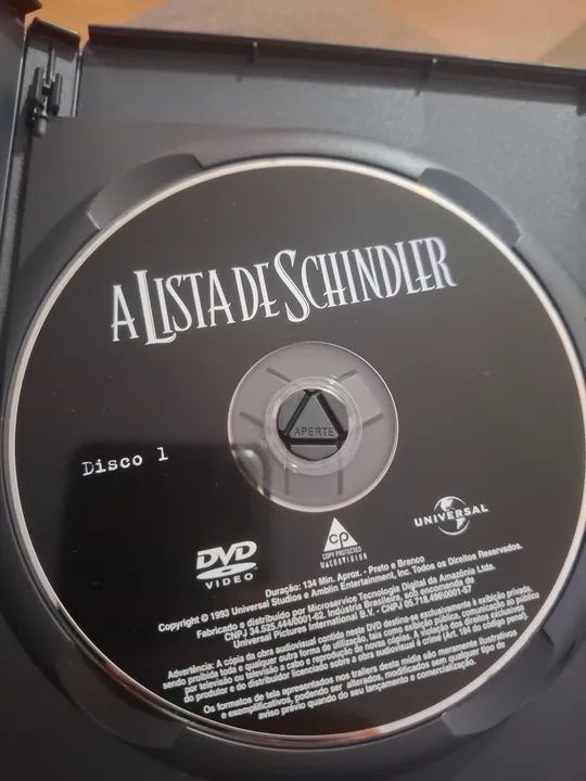 DVD A Lista de Schindler - Foto 3