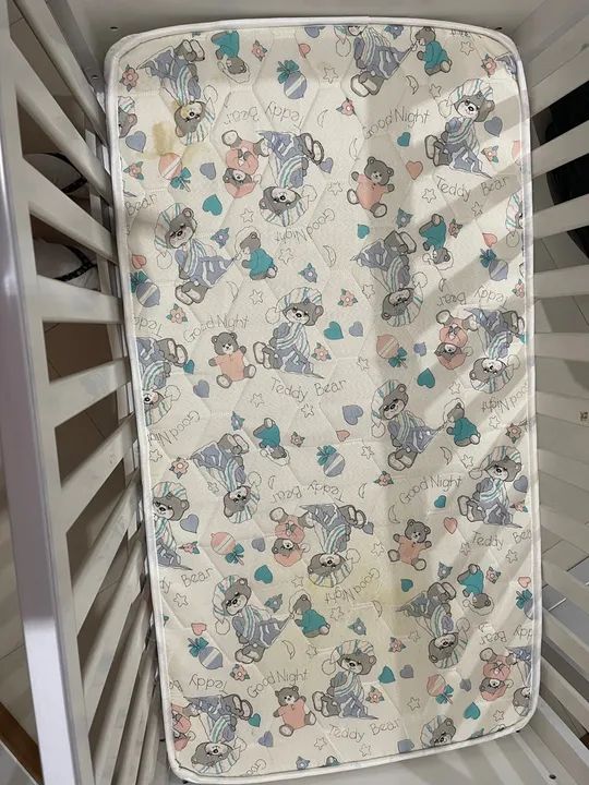 Berço Infantil com Colchão64254016746241122