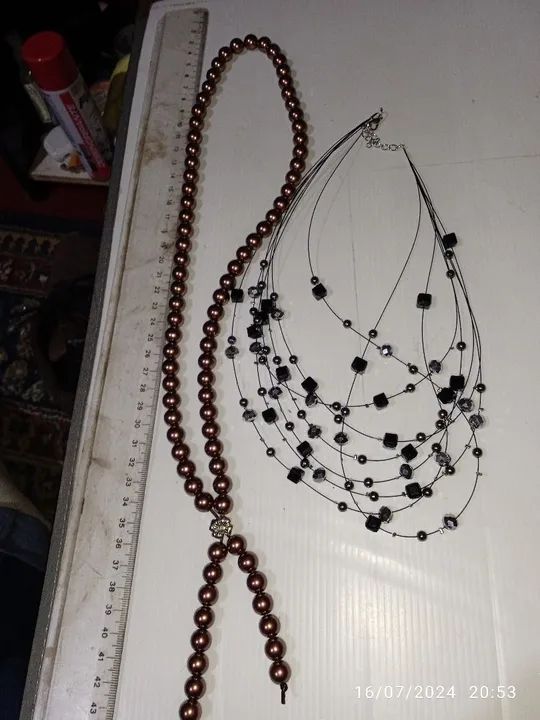 Colares femininos. Bijuterias de ótima qualidade. Kit com 4 peças. - Foto 5