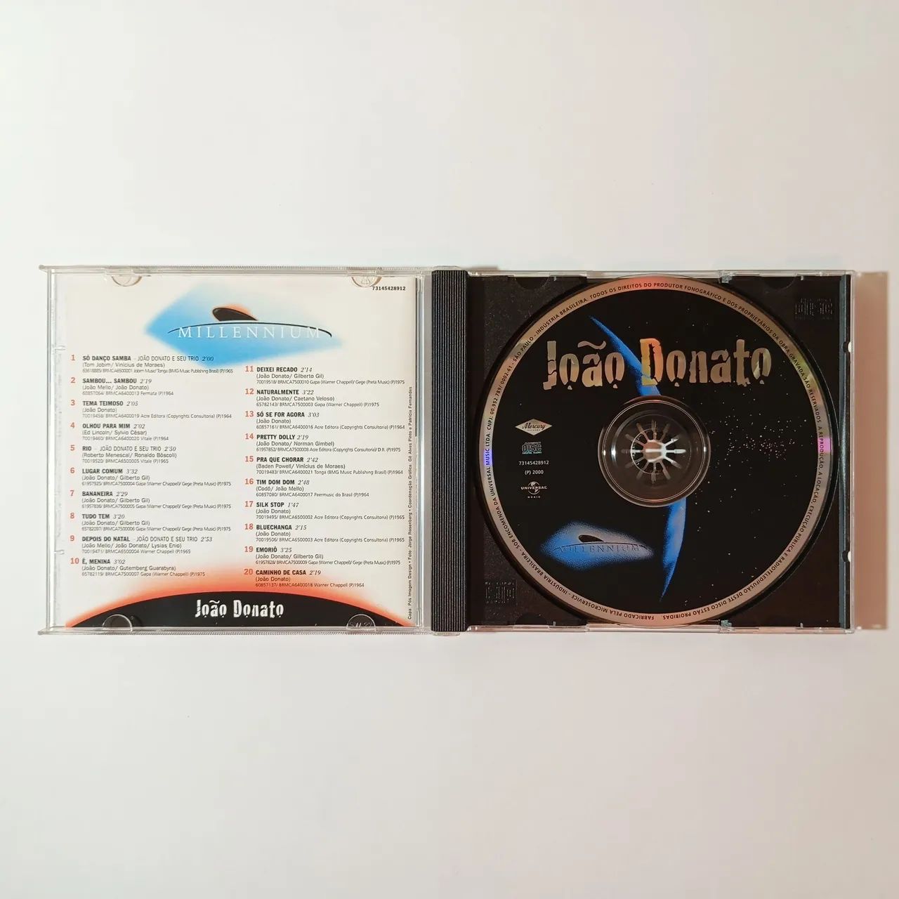 CD João Donato - Millenium - Foto 2