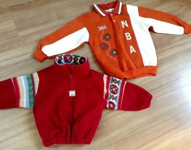 Agasalhos,  pijamas,  macacão...a partir de 1 ano. Informações na descrição do anúncio 