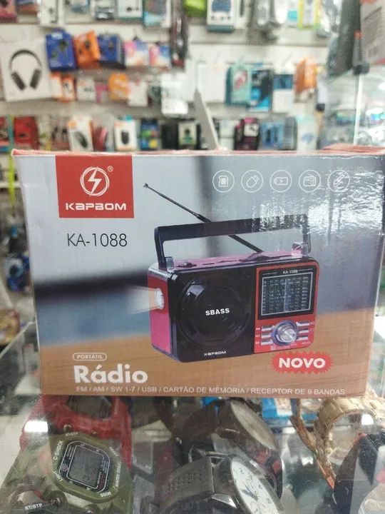 Rádio AM e FM bivolt 