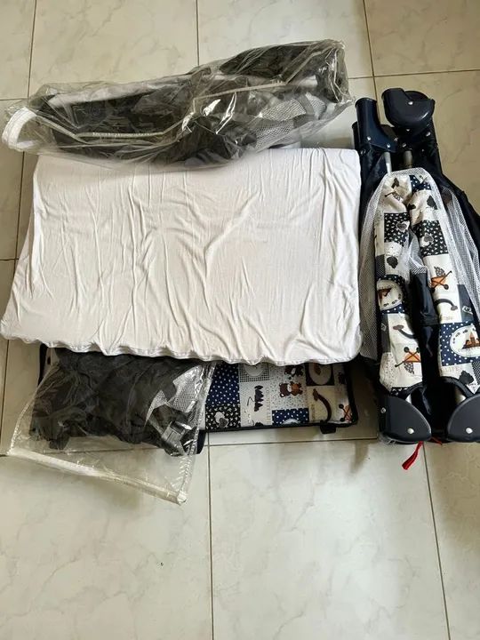 Berço portátil com mosquiteiro - Foto 5