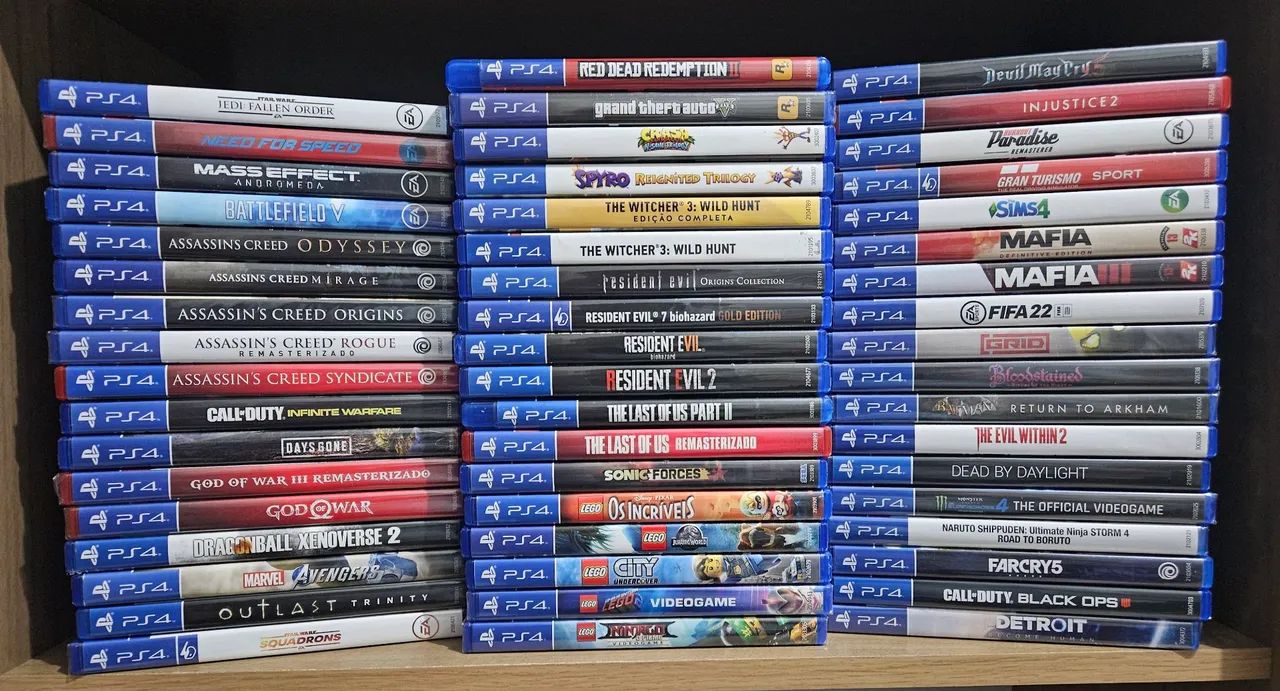 Jogos Playstation 4 - Diversos Títulos (Atualização constante)