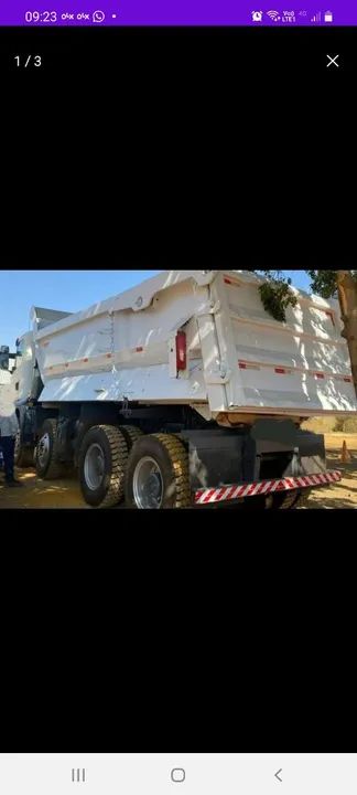 Scania G440 8x4 2017 caçamba  - Foto 3