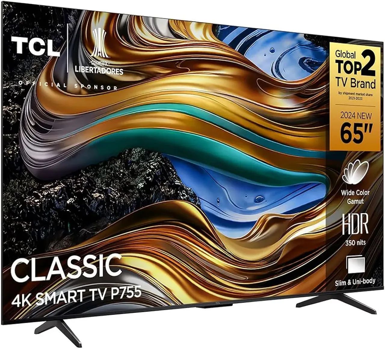 TV TCL 65 polegadas 4K Smart TV P755 - Foto 4