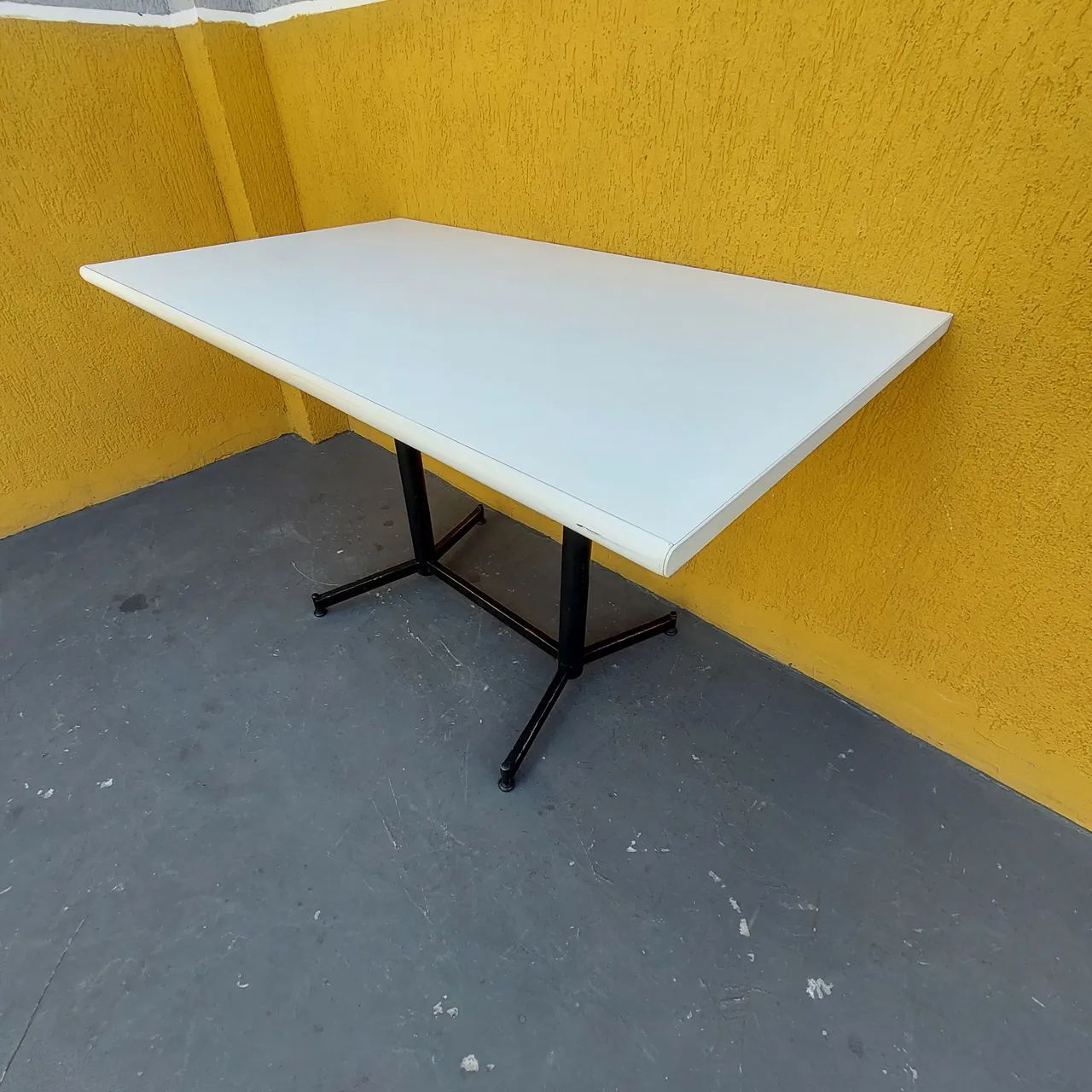 Mesa de Escritório Branca 1,20m x 70cm - Foto 5