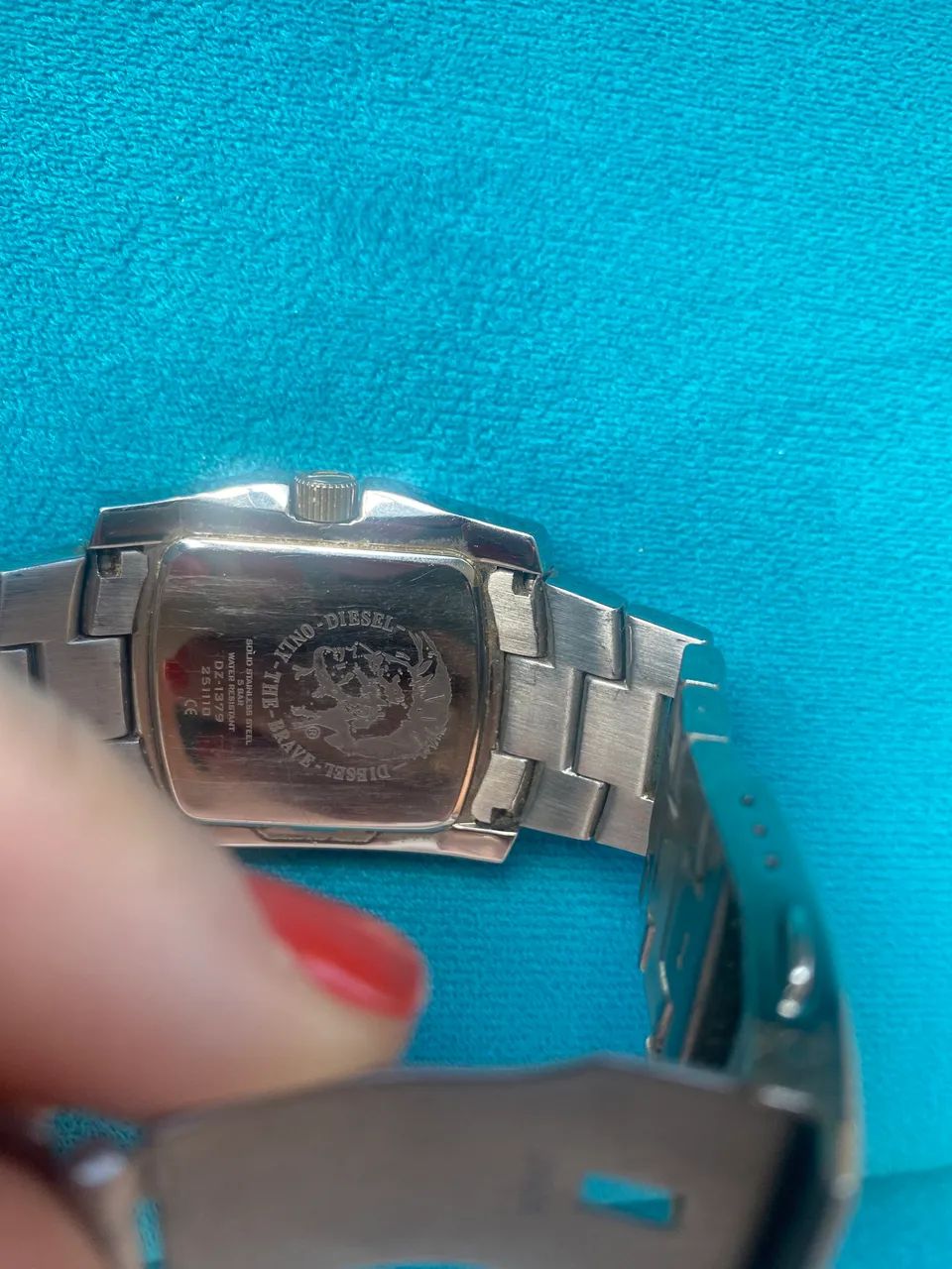Relógio Diesel masculino prata   - Foto 2