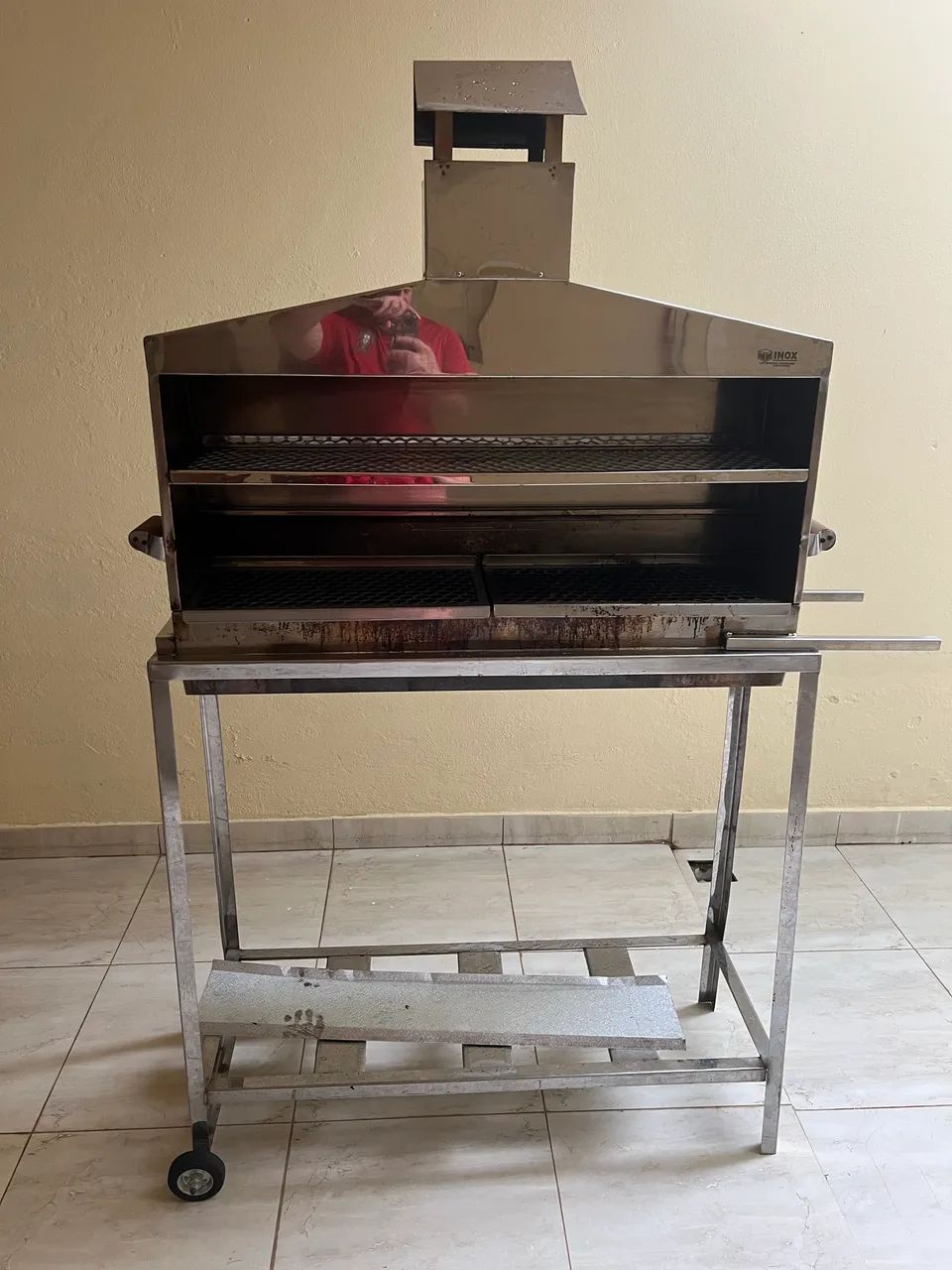 Churrasqueira de churrasquinho inox  - Foto 3