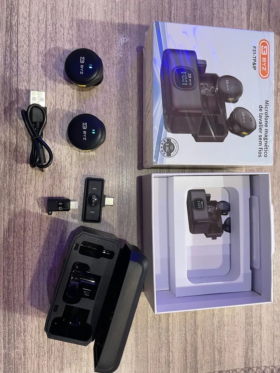 Microfone de lapela - Foto 2