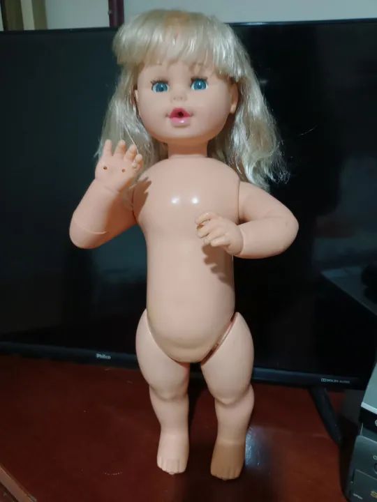 Boneca bolinha de sabão 
