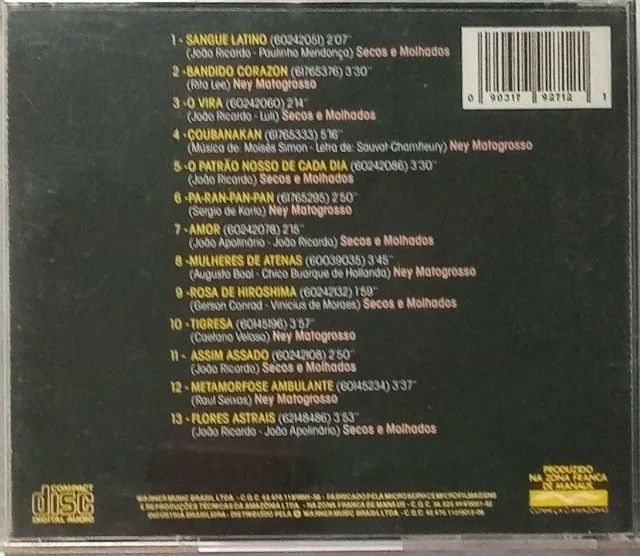 Cd - Ney Matogrosso e Secos & Molhados - Juntos  - Foto 3