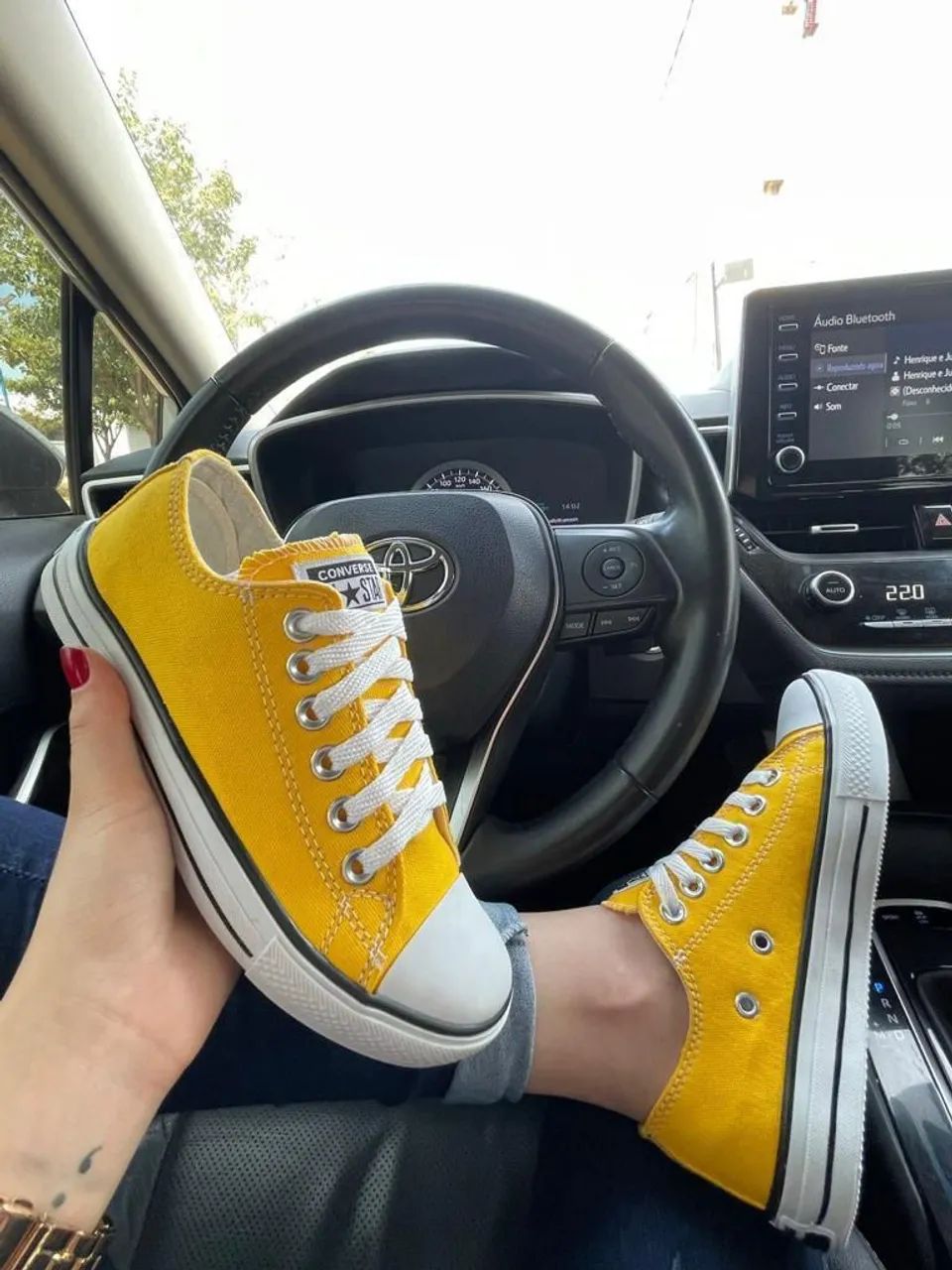 Converse All Star Preto - Clássico e Confortável - Foto 4