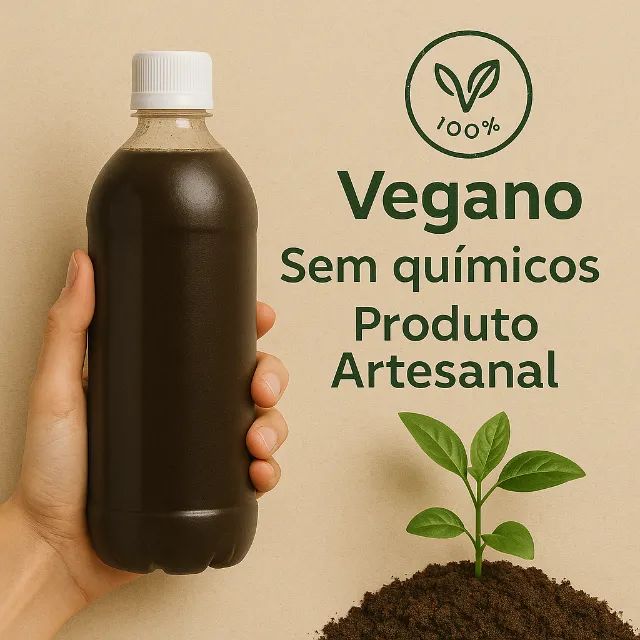 Adubo Líquido 1 Litro Concentrado Cocozitos | Rende 15 Litros | Biofertilizante Orgânico - Foto 6