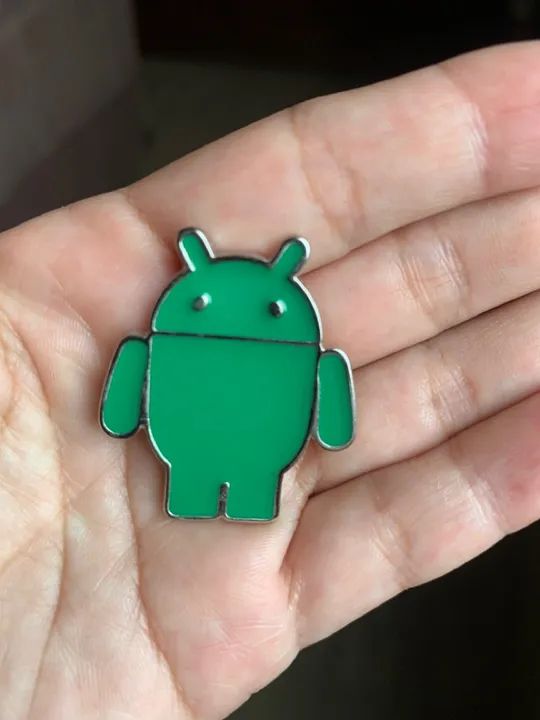 Pin de metal do Android CCXP 2024