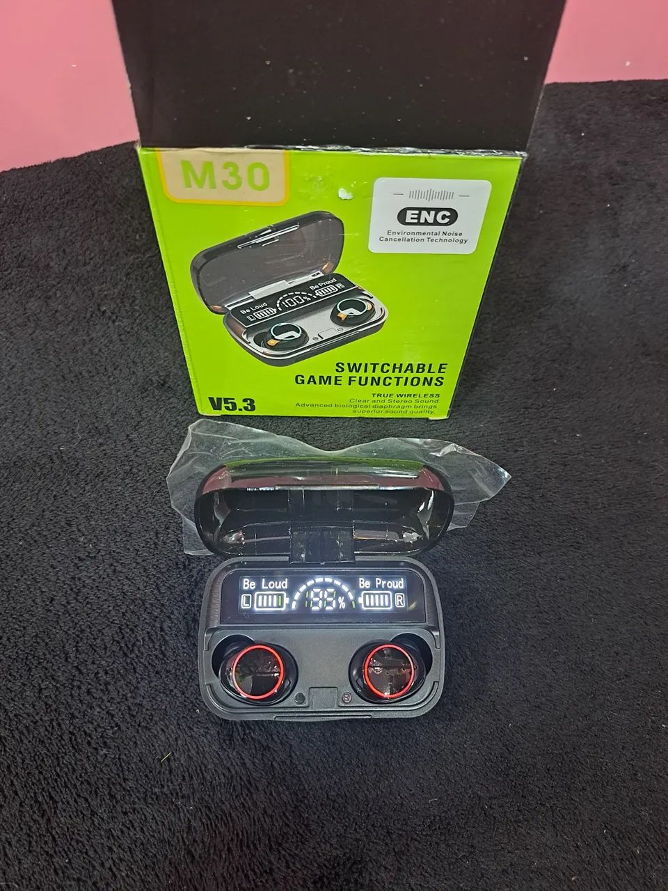 Fones de ouvido bluetooth M30/M20/M19 - Novo - Foto 4