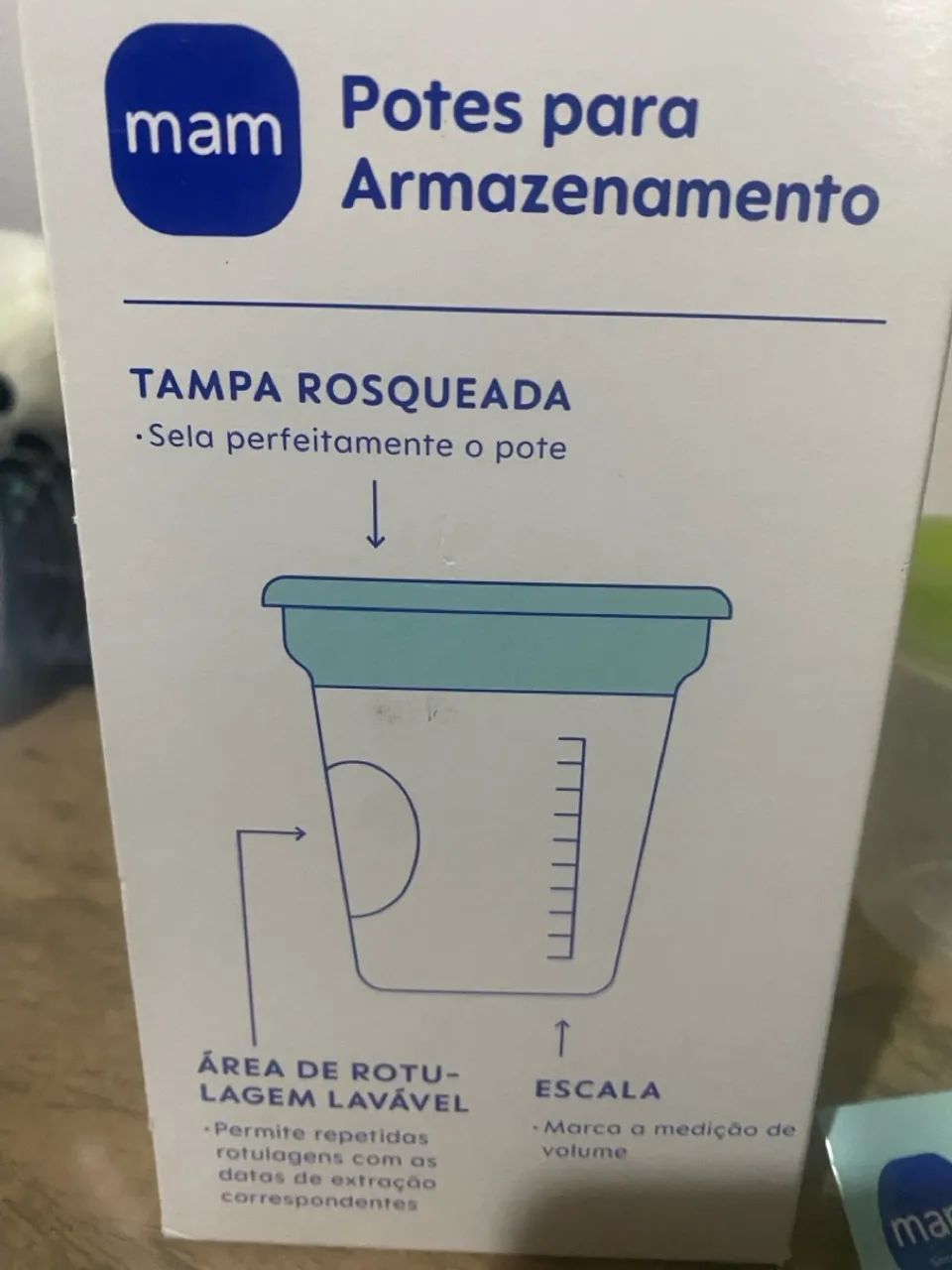 Copos para armazenar leite - Foto 3