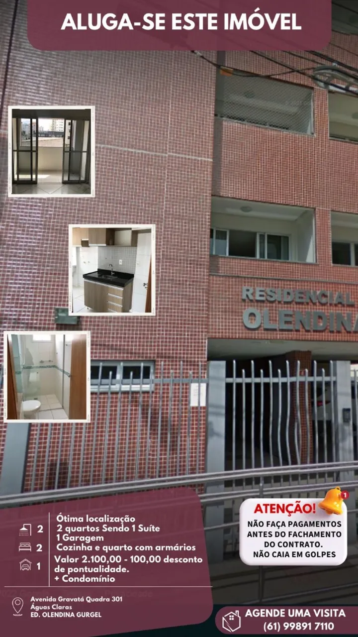Aluguel em Águas Claras