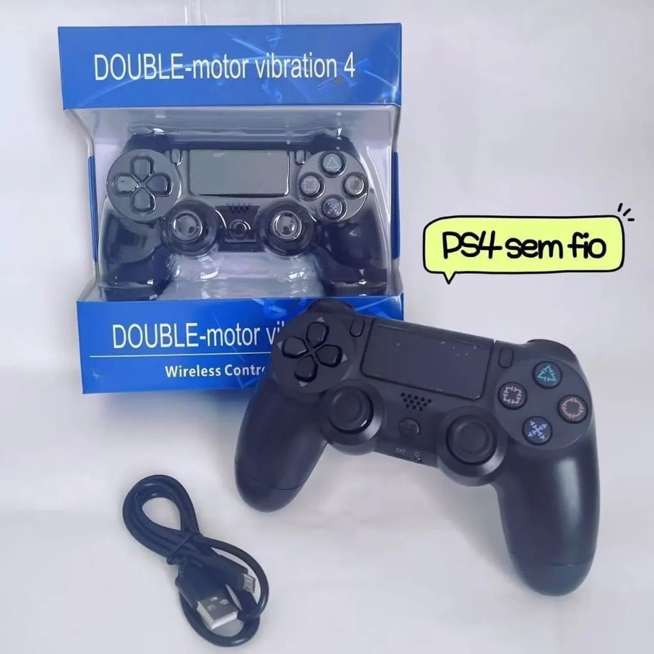 Controles para Playstation 4 com fio e sem fio Novo