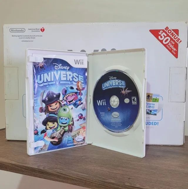 nintendo wii - disney universe