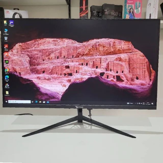 Monitor Gamer Duex, 24 Pol, Full HD, IPS, 165Hz, 1ms, FreeSync/G-Sync, HDMI/DP, Preto