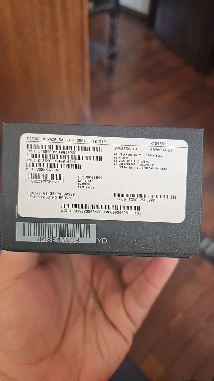 Razr 50 Motorola NOVO NUNCA USADO - Foto 2
