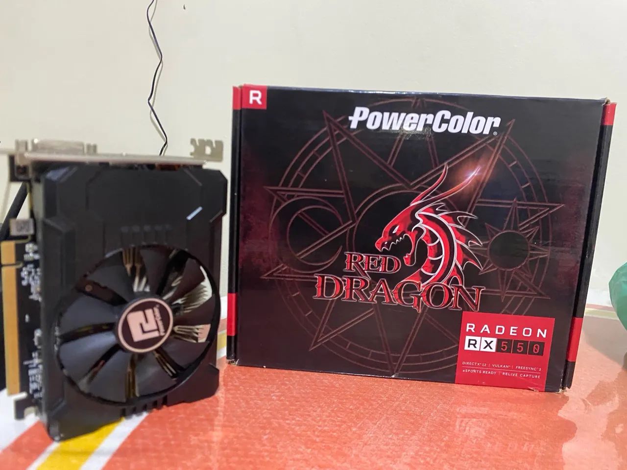 Placa de Vídeo PowerColor Radeon RX 550 4GB - Foto 5