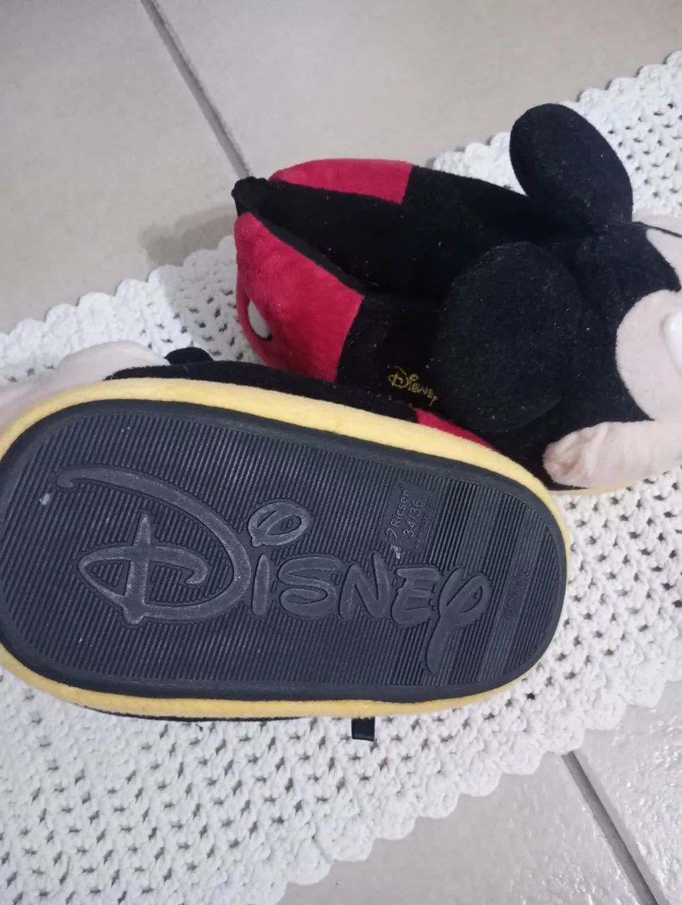 Pantufa Infantil Mickey Mouse - Foto 2