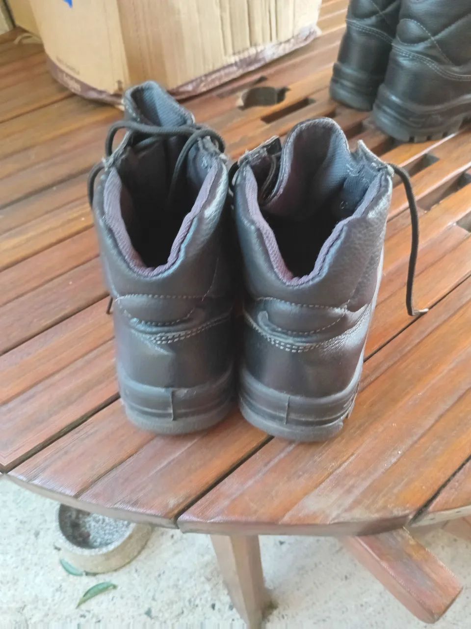Botas de Segurança com Biqueira de Aço - Foto 3