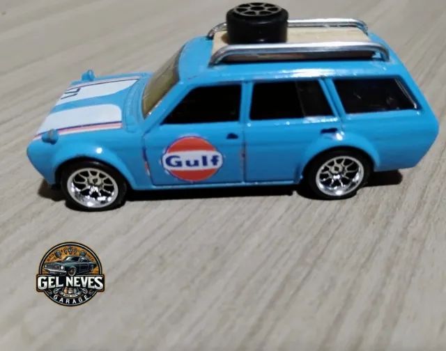 hot wheels datsun 510 wagon custom - Foto 4