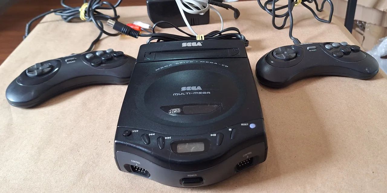 Sega Multi-Mega Completo (Faço Olx Pay) (Leia a descrição) 