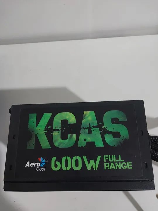 Fonte KCAS 600W 80 Plus Bronze Full Ra troconge Active PFC - Foto 2