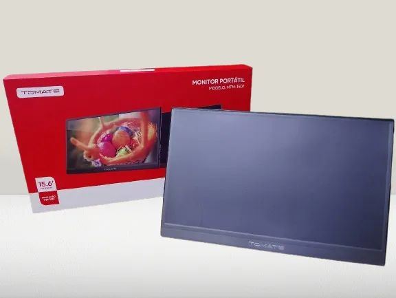 Monitor Portátil Tomate MTM-1507 - 15,6" IPS, Full HD, USB-C/Mini HDMI - Foto 3