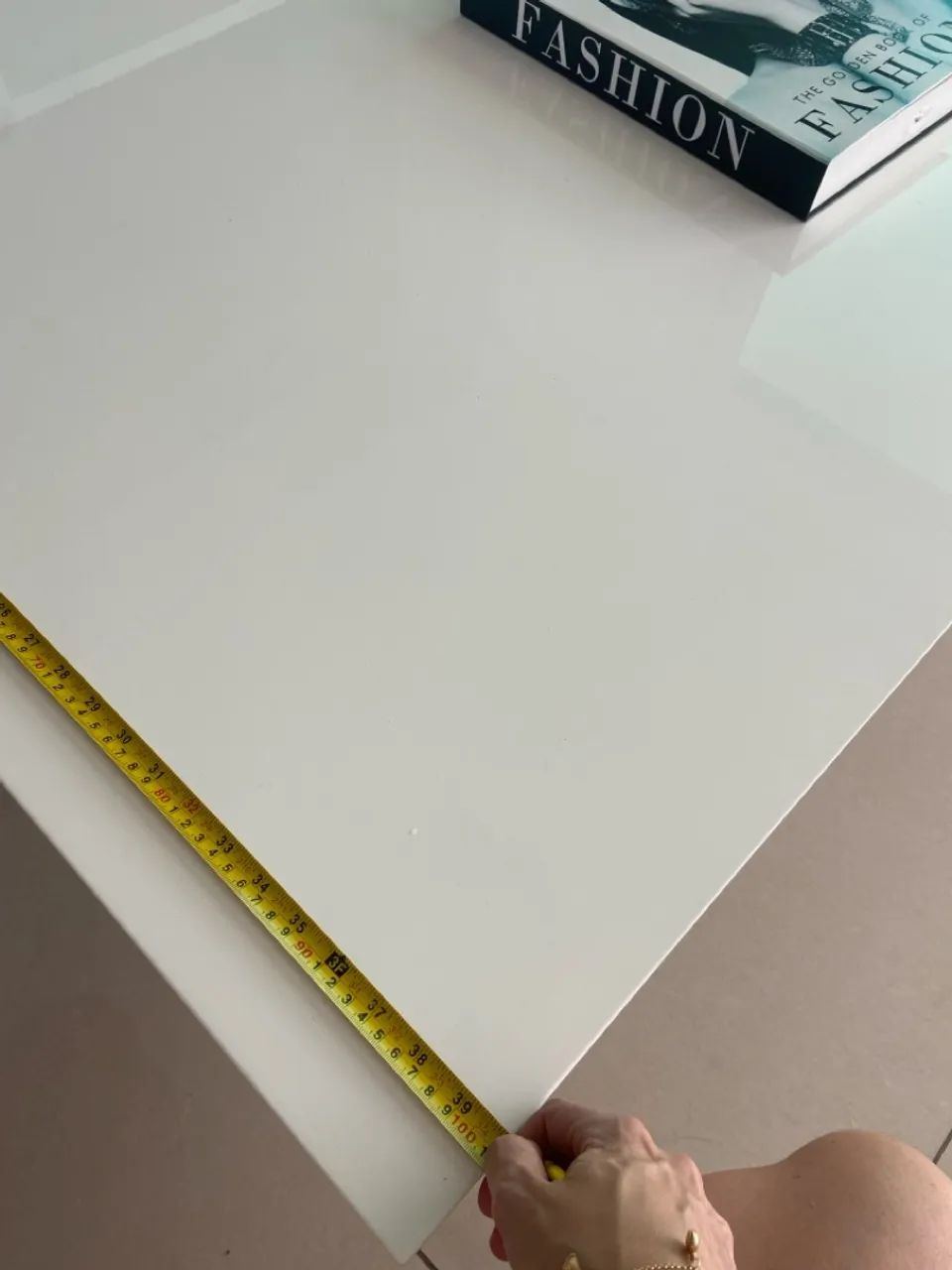 Mesa de centro laqueada branca65171913300098122