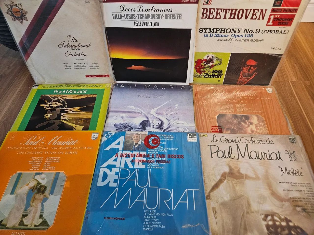 9 discos de vinil - orquestras 